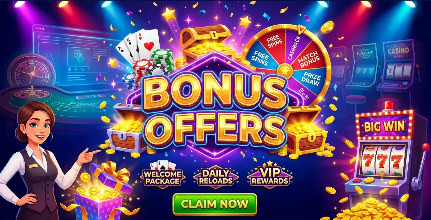 Sky Vegas bonus offers